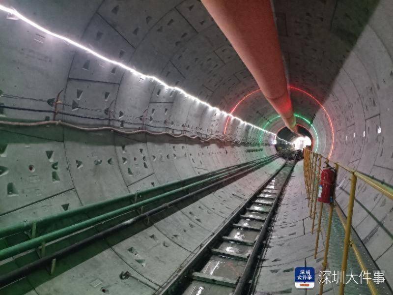 深圳地铁8号线三期工程实现首座双护盾TBM隧道顺利贯通