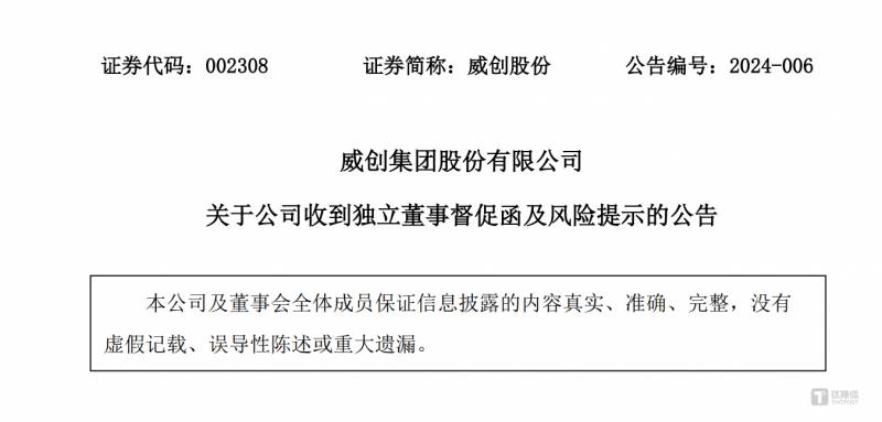 威創股份因13億元資金失蹤新進展再被立案，年報披露遇阻