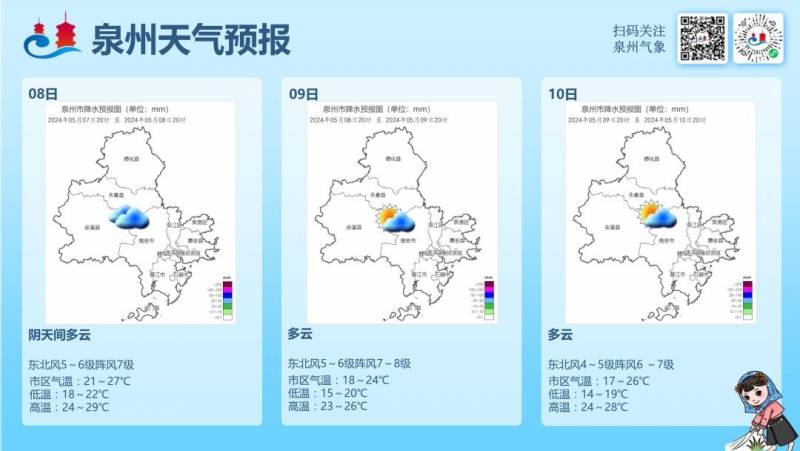 泉州气象的微博，暴雨来袭！泉州未来天气预测…