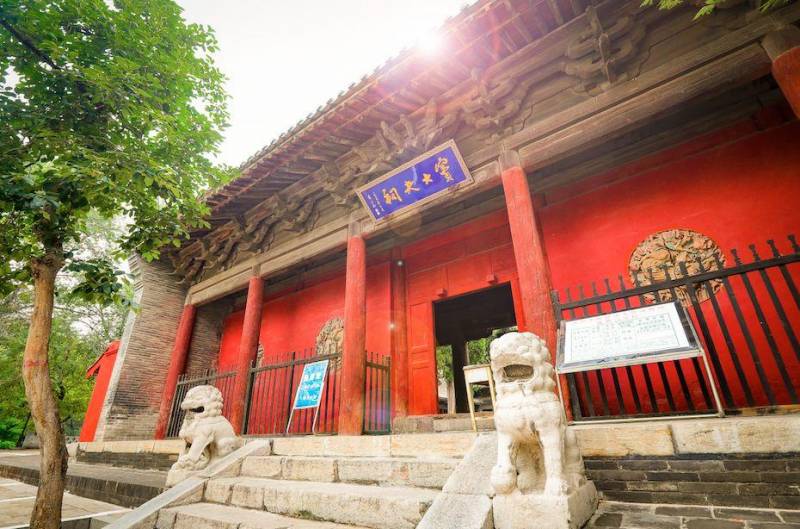 山西古建筑《祠堂》，探寻窦大夫祠•献殿韵味