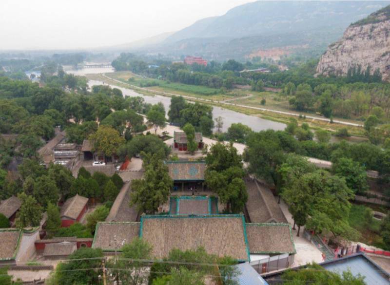 山西古建筑《祠堂》，探寻窦大夫祠•献殿韵味