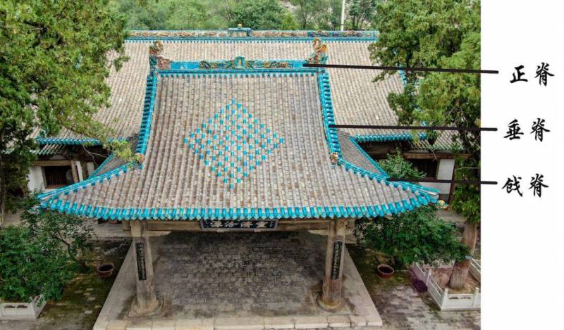 山西古建筑《祠堂》，探寻窦大夫祠•献殿韵味