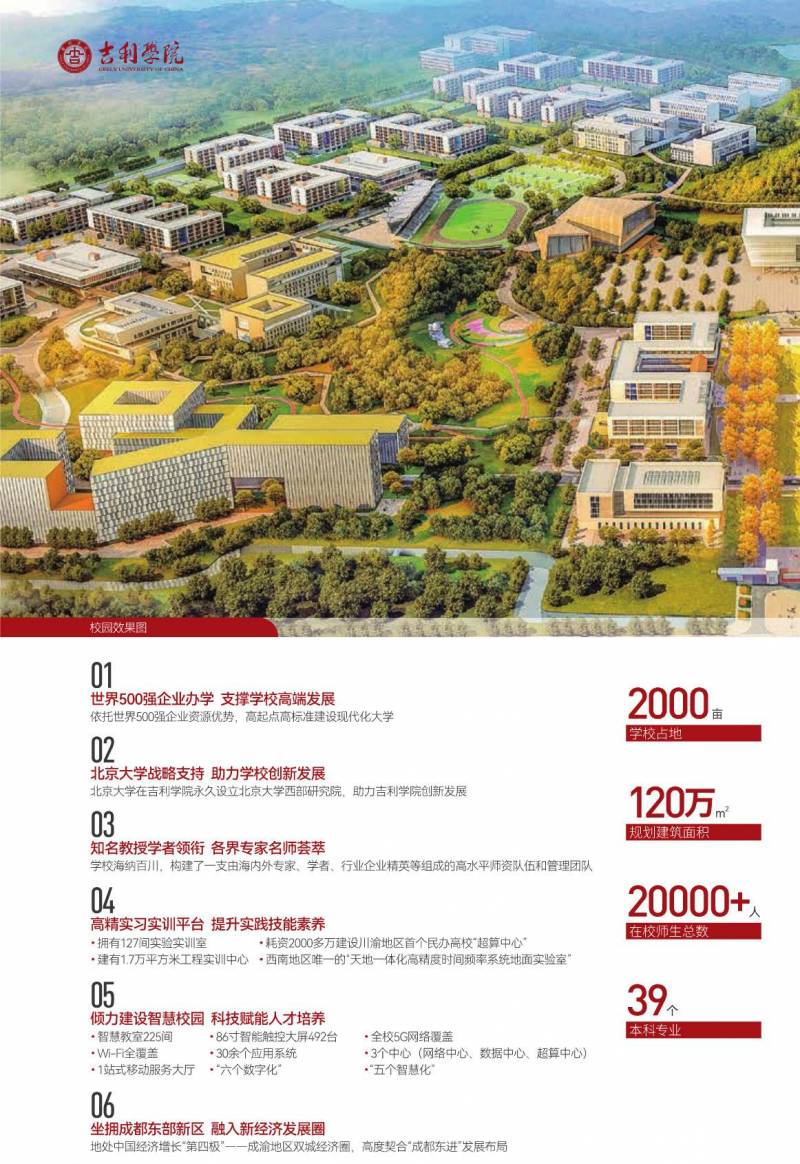 吉利学院2024年专业短视频，37个本科专业，未来从这里启航