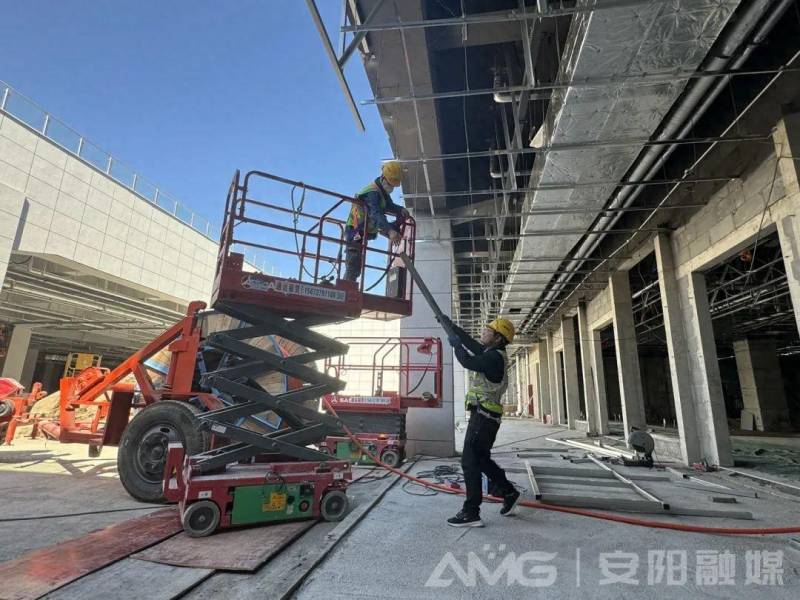 安阳东站高铁地下空间预计9月初完成施工并投入使用，实现无缝换乘功能
