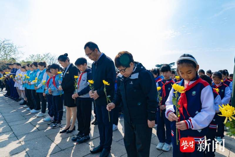 南京雨花台烈士陵园举行清明祭，2024缅怀英烈活动