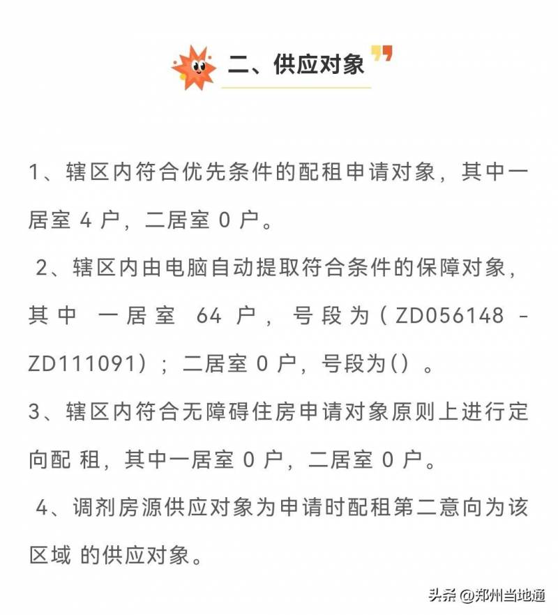 郑州租房福利到！公租房最新政策速览！