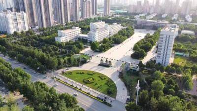 河北金融学院校庆标识发布，70周年校庆正式启幕