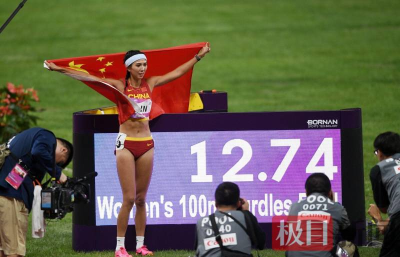 吳豔妮亞運會女子100米欄，遺憾居亞，林雨薇奪冠快0.03秒