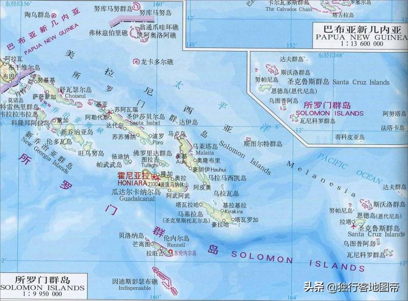 所罗门在哪里，日本进攻瓜达尔卡纳尔岛背后
