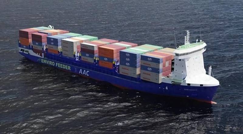 ARKON的微博，德国船东订购10艘甲醇动力集装箱船