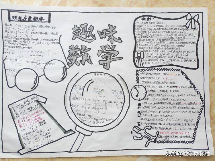 簡單又漂亮的G20峰會手抄報，西甯三中校園文化藝術節佳作展示