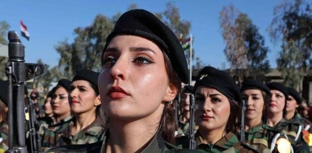 库尔德女子军，武器多样化，战力不凡