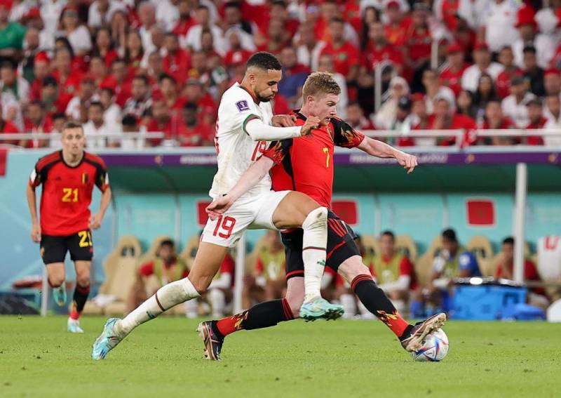 摩洛哥20力克比利时 强势挺进世界杯淘汰赛阶段