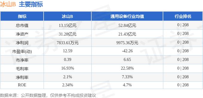 200530股票解析，冰山B股12月5日净流入资金1.52万元 