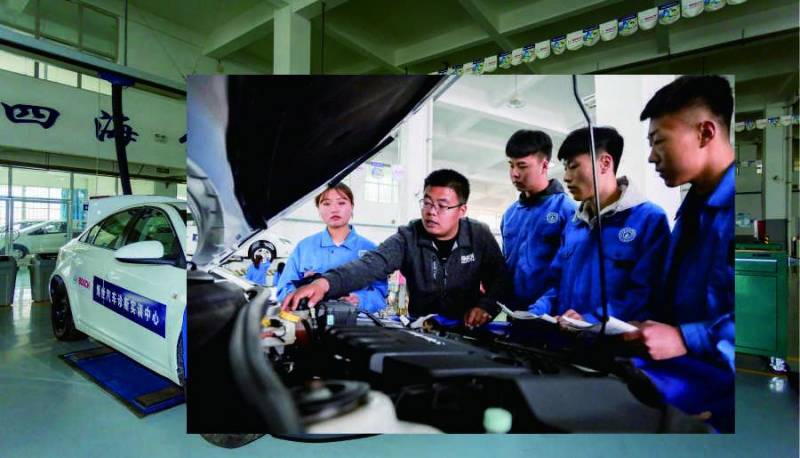 日照市技师学院积极适应汽车产业发展需求，培育汽车维修专业技术人才