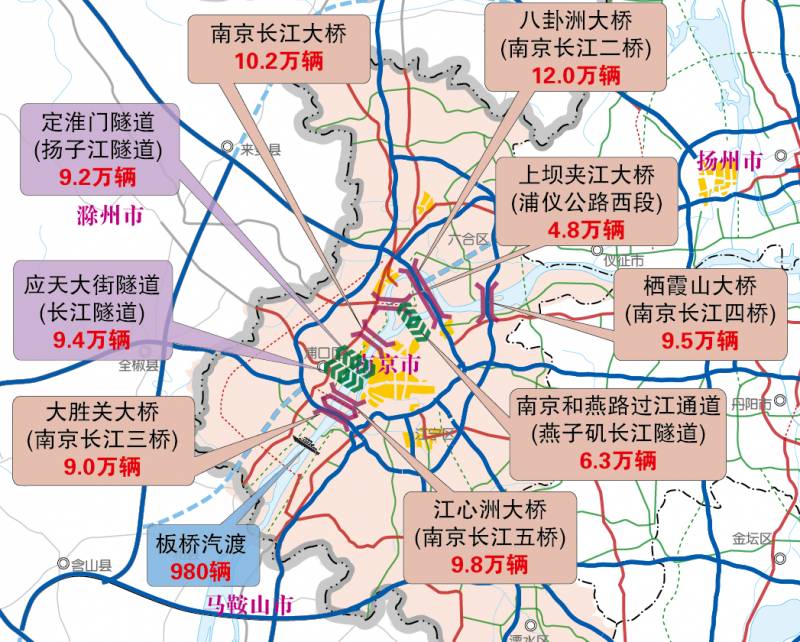南京公路局发布五一出行预测，这些路段或现拥堵