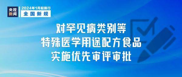 2024年起，全新政策全国范围内正式推行