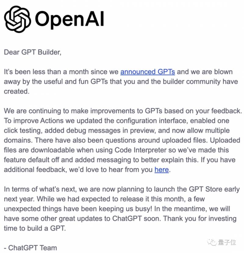 OPENAI内讧细节曝光，奥特曼分歧致GPTs商店延期