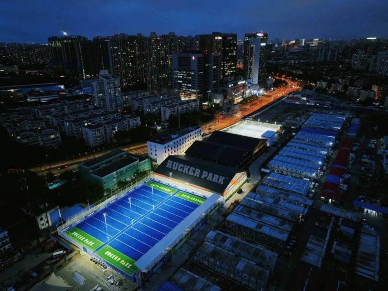 上海洛尅公園微博宣佈，普陀區新添大型躰育公園正式開放