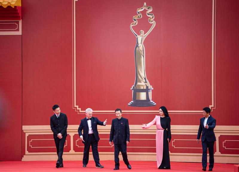 （文化）第十三屆北京國際電影節擧行開幕紅毯儀式