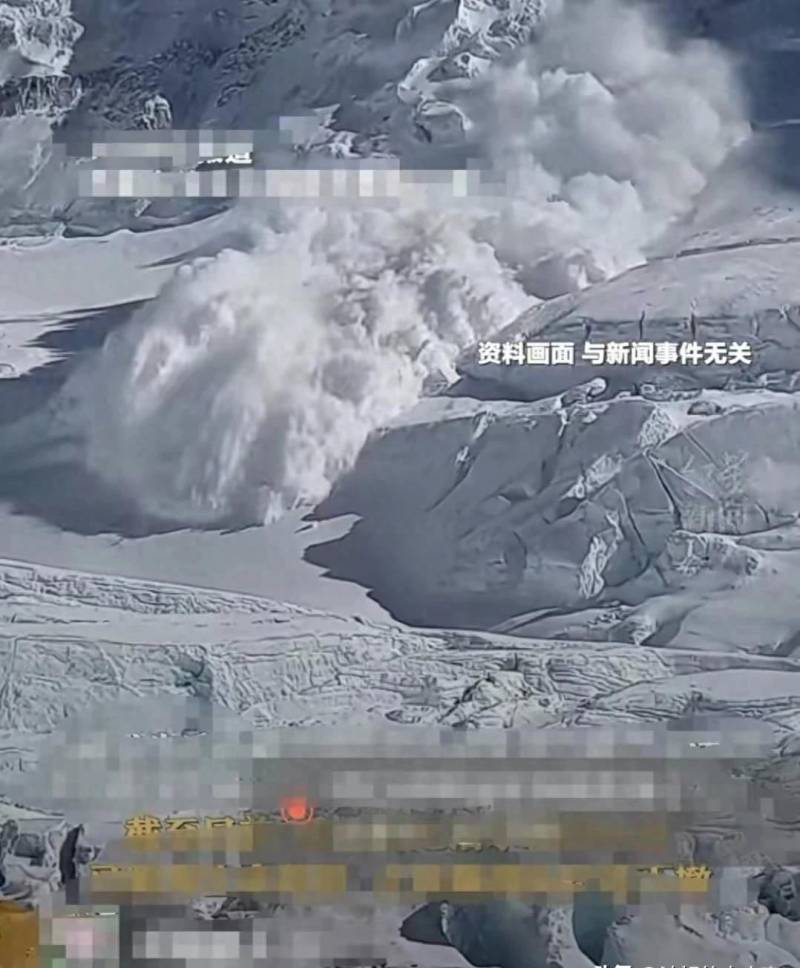 西藏雪崩全过程，突发惨烈事故，多人伤亡，现场令人揪心