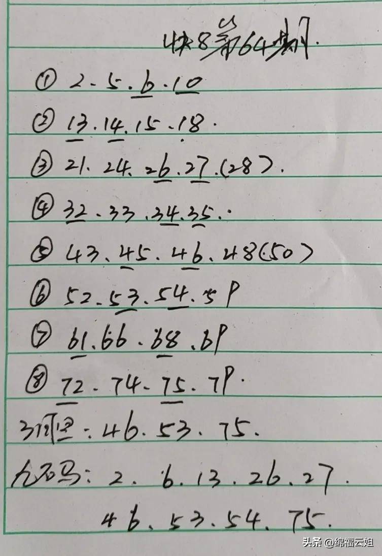 7秒了解2023香港特马开奖，第64期胆码257和尾走势