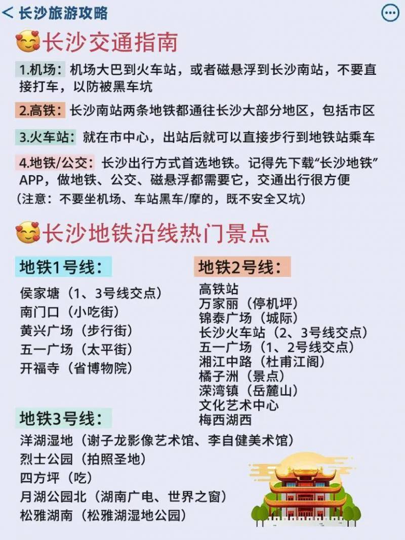 长沙生活地图丨清明走长沙有故事的路，闺蜜亲手画的旅游攻略！全是重点！