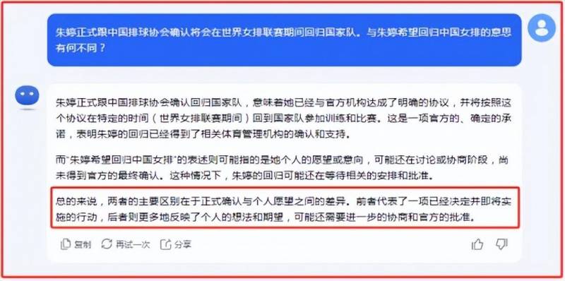 《中国体育报》微博报道朱婷回归事件引发关注