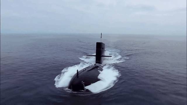外籍潜艇擅入我国海域，我方成功实施识别与跟踪。