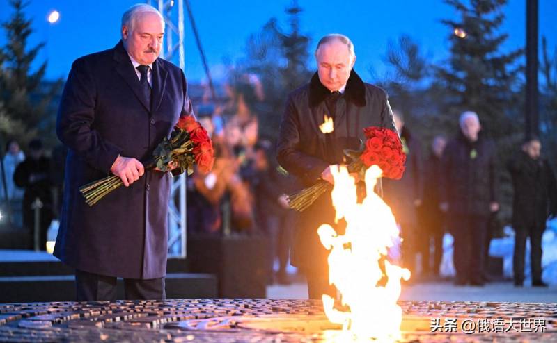 普京和卢卡申科纪念列宁格勒解放80周年，重申对抗纳粹主义承诺