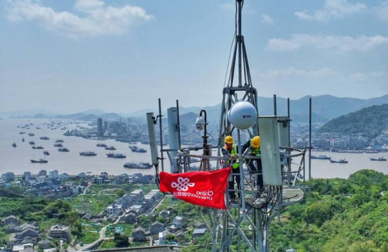 浙江联通打造东海海域首个超远覆盖5G基站