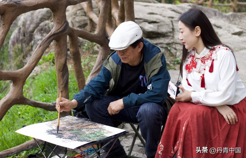 《丹青中国》栏目，描绘美丽中国，安徽金寨写生之旅圆满落幕