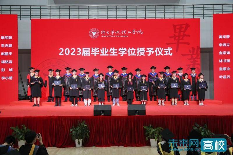 浙大宁波理工学院微博发布2023届毕业典礼盛况