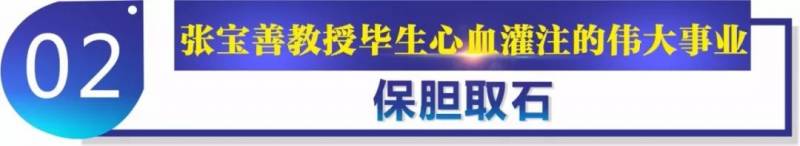 致敬中国保胆先驱，缅怀张宝善教授的光辉成就