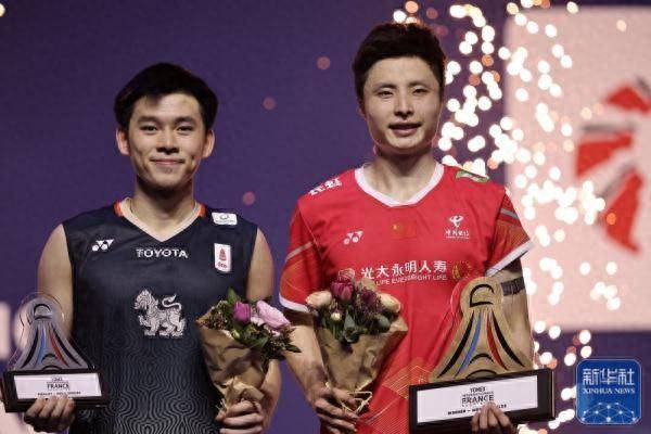 法国赛石宇奇男单夺冠，中国羽毛球新星闪耀欧洲
