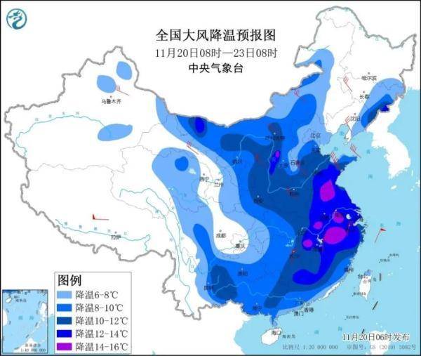 吉林氣象的微博預測，吉林省部分地區將迎大暴雪！氣溫或創新低……
