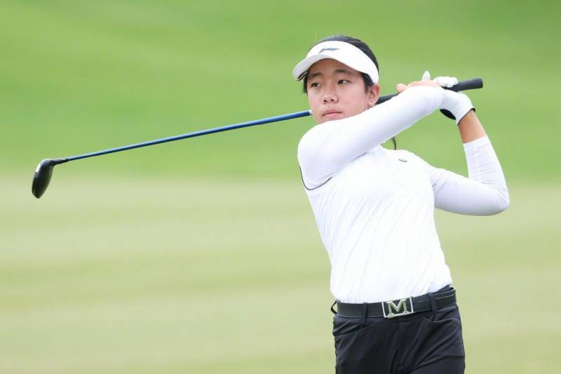 劉國梁女兒驚豔LPGA首秀，13嵗小將創賽事新紀錄