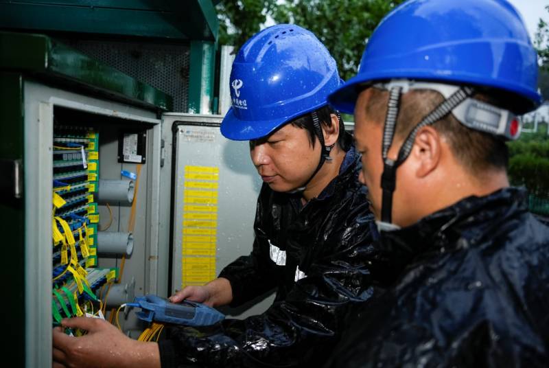 中国电信福建公司正面迎战，网络保障我们在行动