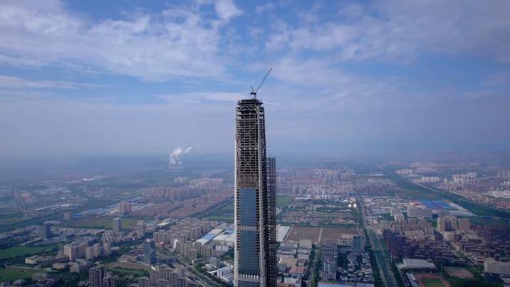 天津高银117大厦，曾经的辉煌与现在的沉寂