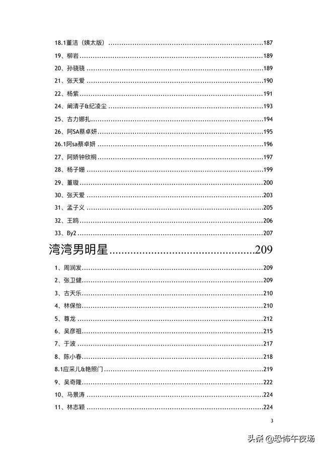421頁pdf娛樂圈，明星隱私大揭秘