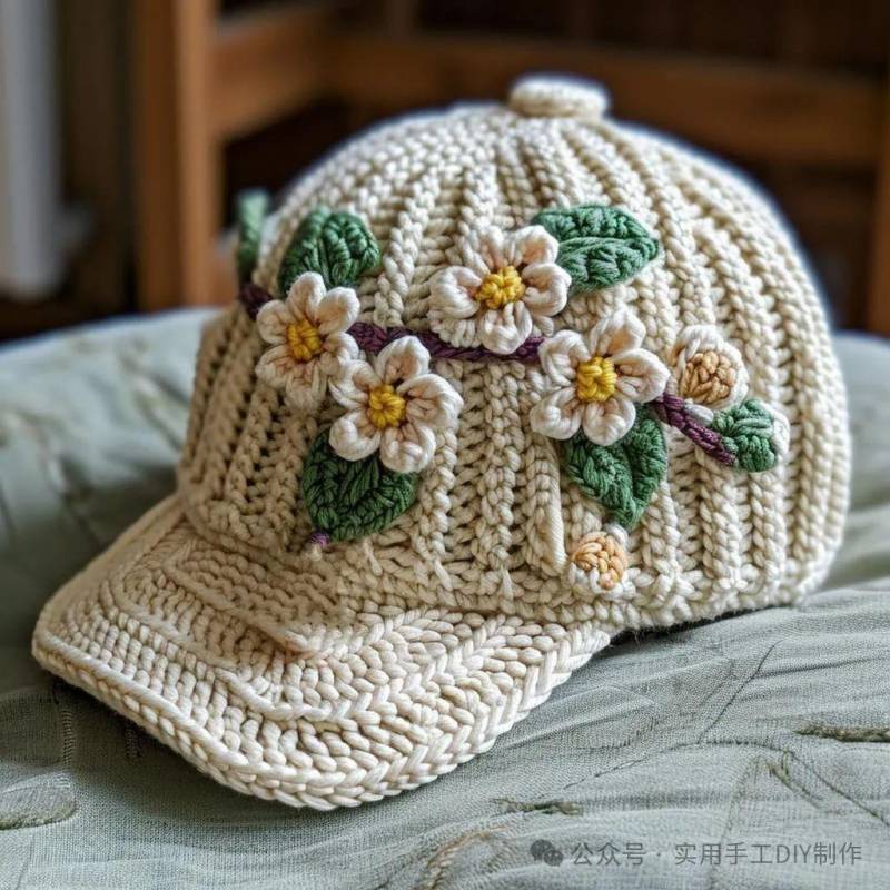 「刺绣帽子」繁花似锦，时尚与艺术的完美结合
