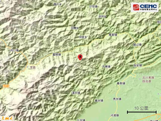 四川阿坝州茂县3.3级地震 震中周边居民生活受影响
