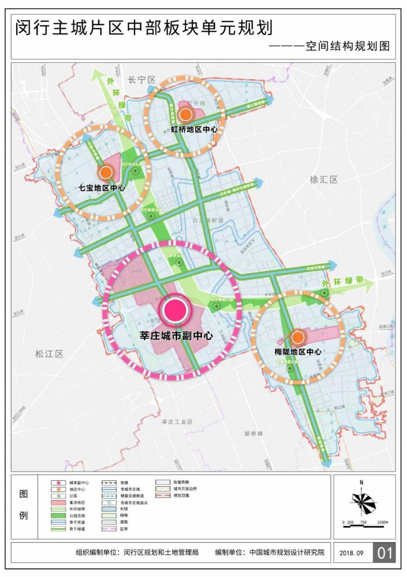 上海闵行论坛微博透露，闵行区新规划凸显奉贤南桥核心价值